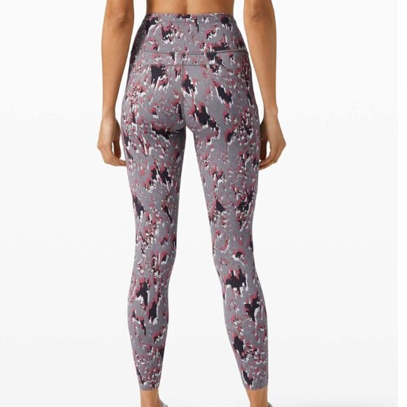 Lululemon Fast and Free High Rise Tight 25" Floral Flux Multi - Picture 7 of 7